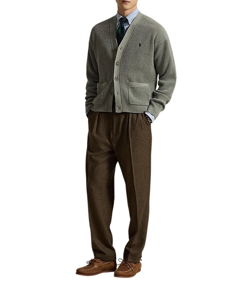 Polo Ralph Lauren Relaxed Fit Textured Cotton Cardigan