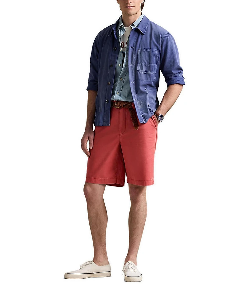 Polo Ralph Lauren Relaxed Fit Twill 10#double; Inseam Surplus Shorts