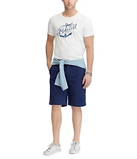 Polo Ralph Lauren Relaxed Fit Twill 10#double; Inseam Surplus Shorts