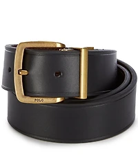 Polo Ralph Lauren Metal Buckle Reversible Leather Belt