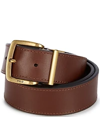 Polo Ralph Lauren Metal Buckle Reversible Leather Belt