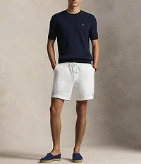 Polo Ralph Lauren Rib-Knit Short Sleeve Sweater
