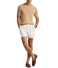 Polo Ralph Lauren Rib-Knit Short Sleeve Sweater