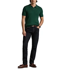 Polo Ralph Lauren Rib-Knit Sweater Polo Shirt