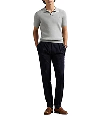 Polo Ralph Lauren Rib-Knit Sweater Polo Shirt