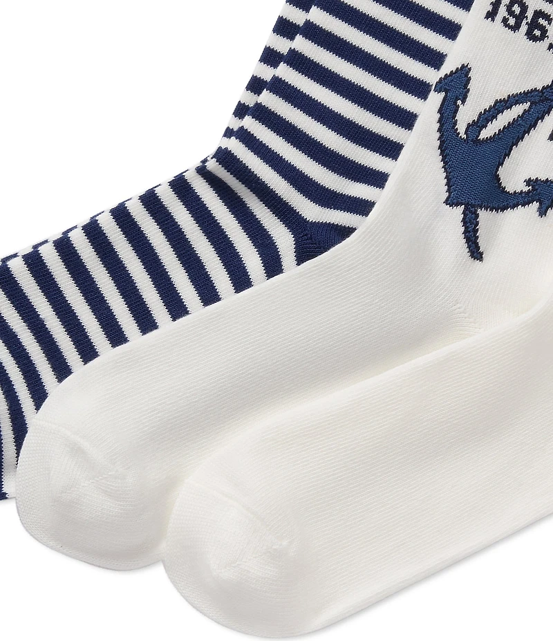 Polo Ralph Lauren RL Anchor 2-Pack Crew Sock