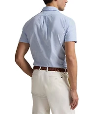 Polo Ralph Lauren RL Prepster Classic Fit Seersucker Short Sleeve Woven Shirt