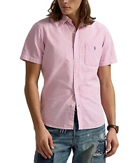 Polo Ralph Lauren RL Prepster Classic-Fit Seersucker Short-Sleeve Woven Shirt
