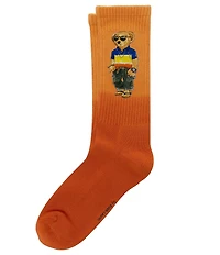 Polo Ralph Lauren Rl Surf Club Bear Crew Socks