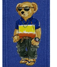 Polo Ralph Lauren Rl Surf Club Bear Crew Socks