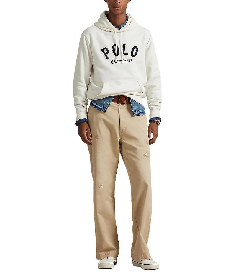 Polo Ralph Lauren RL Western-Logo Fleece Hoodie