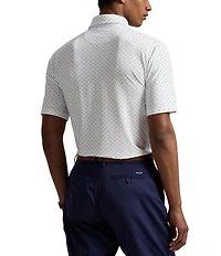 Polo Ralph Lauren RLX Classic Fit Deco Print Performance Stretch Short Sleeve Polo Shirt