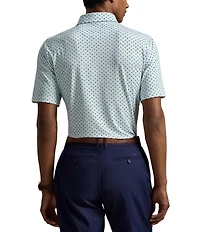 Polo Ralph Lauren RLX Classic Fit Deco Print Performance Stretch Short Sleeve Polo Shirt