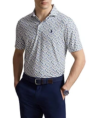 Polo Ralph Lauren RLX Golf Classic Fit Allover Print Short Sleeve Polo Shirt