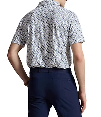 Polo Ralph Lauren RLX Golf Classic Fit Allover Print Short Sleeve Polo Shirt