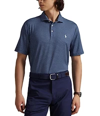 Polo Ralph Lauren RLX Golf Classic Fit Buggy Print Performance Short Sleeve Polo Shirt