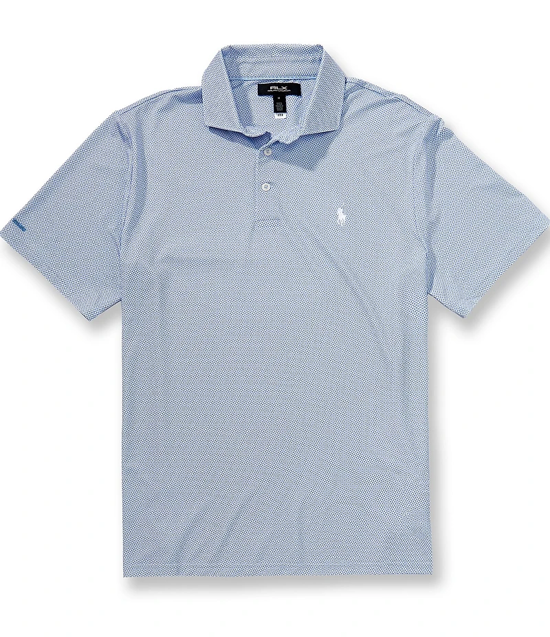 Polo Ralph Lauren RLX Golf Classic Fit Deco Print Short Sleeve Polo Shirt