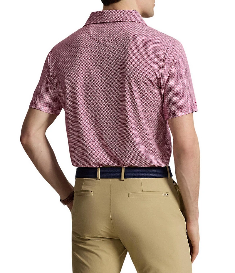 Polo Ralph Lauren RLX Golf Classic Fit Deco Print Short Sleeve Polo Shirt