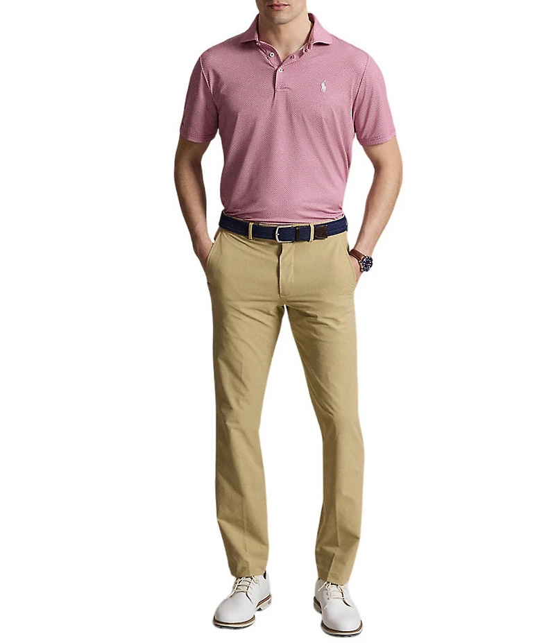 Polo Ralph Lauren RLX Golf Classic Fit Deco Print Short Sleeve Polo Shirt