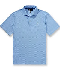 Polo Ralph Lauren RLX Golf Classic Fit Diamond Print Short Sleeve Polo Shirt
