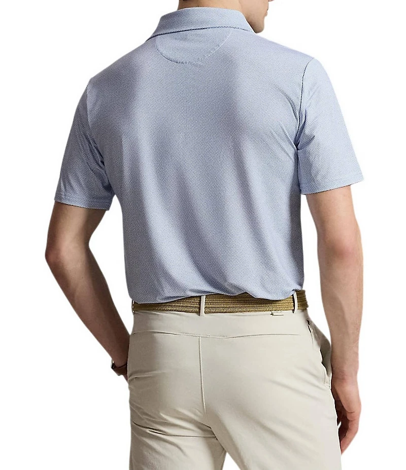Polo Ralph Lauren RLX Golf Classic Fit Diamond Print Short Sleeve Polo Shirt