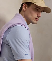 Polo Ralph Lauren RLX Golf Classic Fit Diamond Print Short Sleeve Polo Shirt