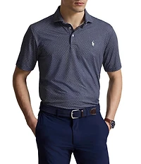 Polo Ralph Lauren RLX Golf Classic Fit Diamond Print Short Sleeve Polo Shirt