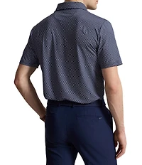 Polo Ralph Lauren RLX Golf Classic Fit Diamond Print Short Sleeve Polo Shirt
