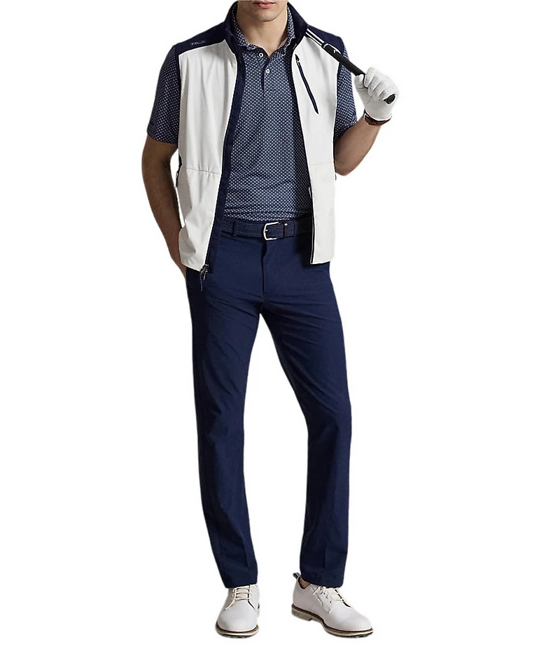 Polo Ralph Lauren RLX Golf Classic Fit Diamond Print Short Sleeve Polo Shirt