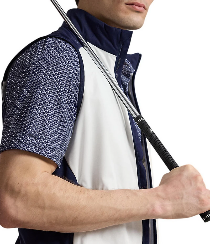 Polo Ralph Lauren RLX Golf Classic Fit Diamond Print Short Sleeve Polo Shirt