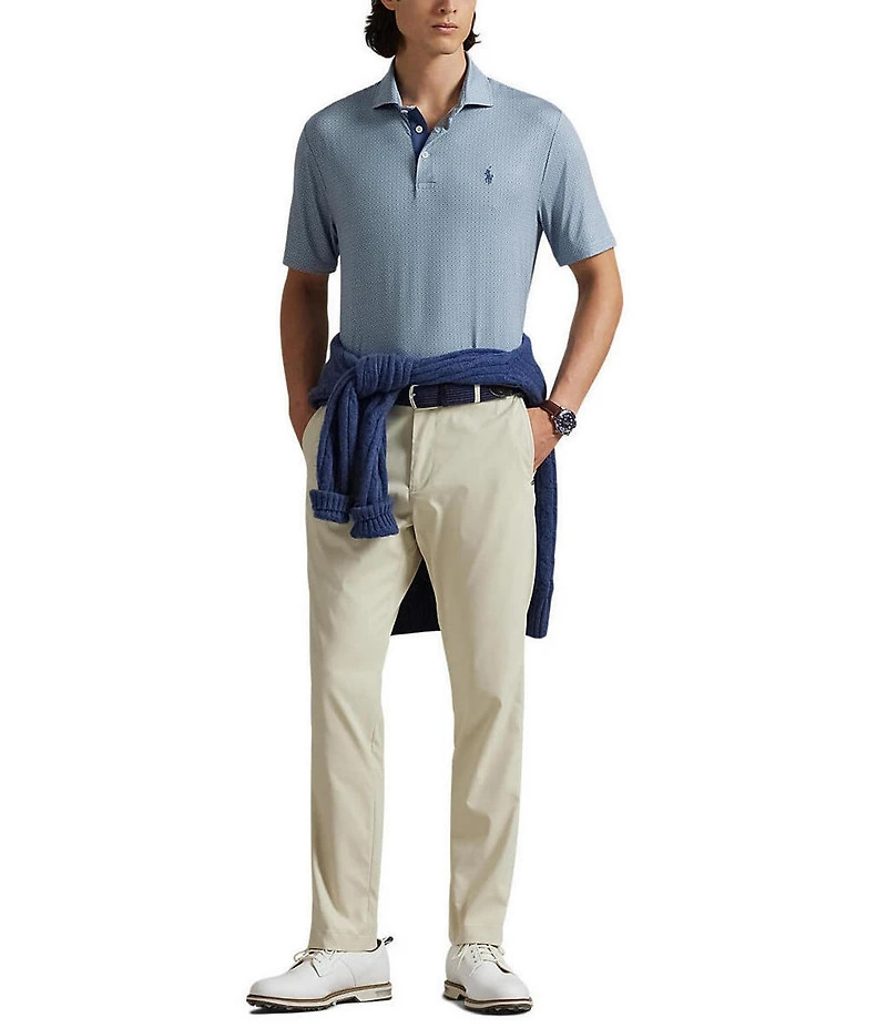 Polo Ralph Lauren RLX Golf Classic Fit Foulard Performance Short Sleeve Polo Shirt