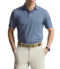Polo Ralph Lauren RLX Golf Classic Fit Foulard Print Short Sleeve Polo Shirt