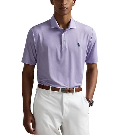 Polo Ralph Lauren RLX Golf Classic Fit Geo Print Performance Stretch Short Sleeve Polo Shirt