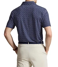 Polo Ralph Lauren RLX Golf Classic Fit Geometric Print Short Sleeve Polo Shirt