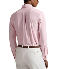 Polo Ralph Lauren RLX Golf Classic Fit Gingham Performance Stretch Long Sleeve Woven Shirt