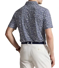Polo Ralph Lauren RLX Golf Classic Fit Hibiscus Print Short Sleeve Polo Shirt