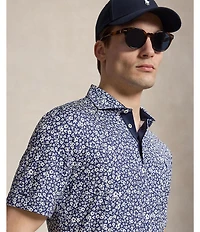 Polo Ralph Lauren RLX Golf Classic Fit Hibiscus Print Short Sleeve Polo Shirt