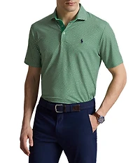 Polo Ralph Lauren RLX Golf Classic Fit Makena Geo Print Short Sleeve Polo Shirt
