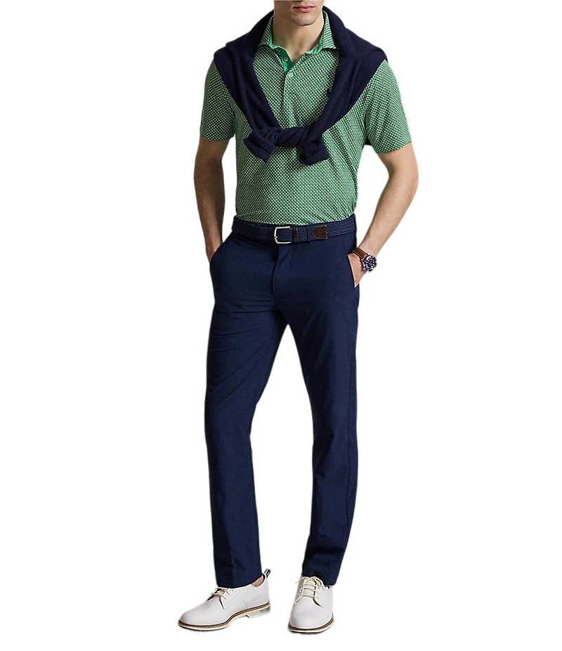 Polo Ralph Lauren RLX Golf Classic Fit Makena Geo Print Short Sleeve Polo Shirt