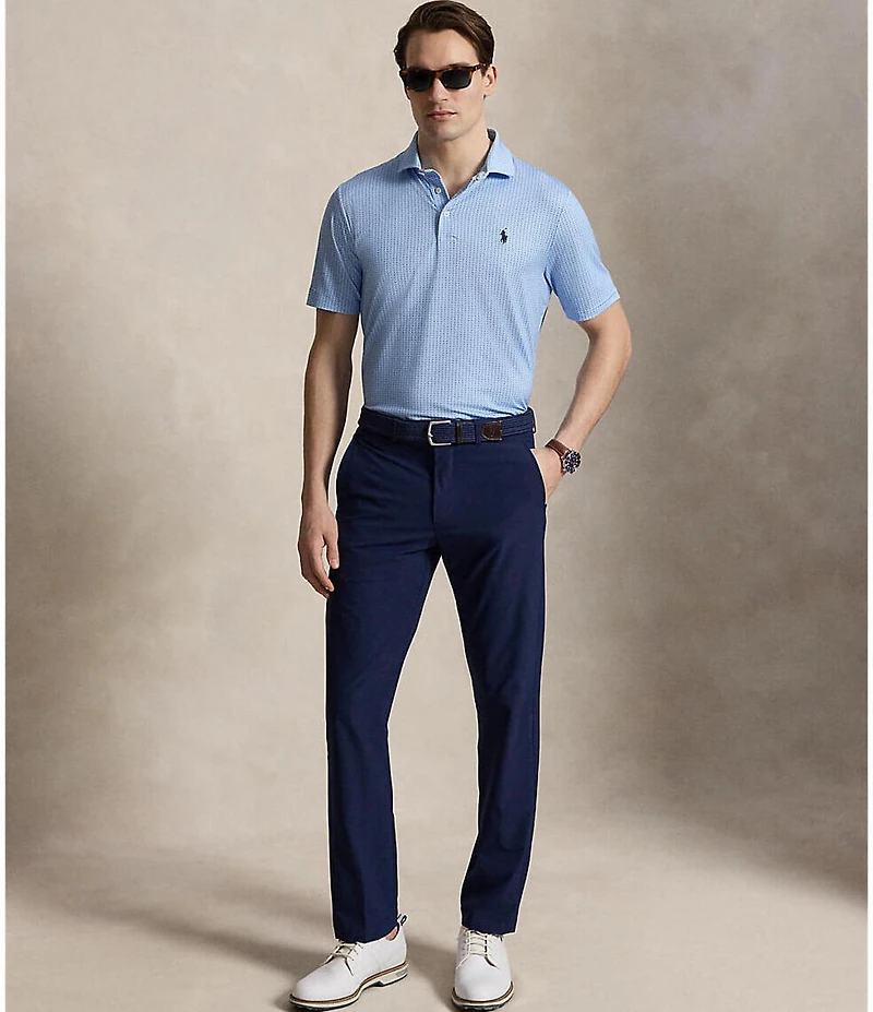 Polo Ralph Lauren RLX Golf Classic Fit Micro Dot Print Short Sleeve Polo Shirt