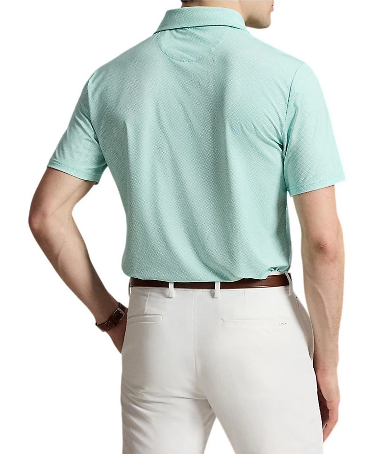 Polo Ralph Lauren RLX Golf Classic Fit Mini Deco Print Short Sleeve Polo Shirt