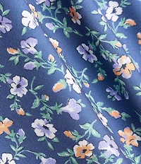 Polo Ralph Lauren RLX Golf Classic Fit Mini Floral Print Short Sleeve Polo Shirt