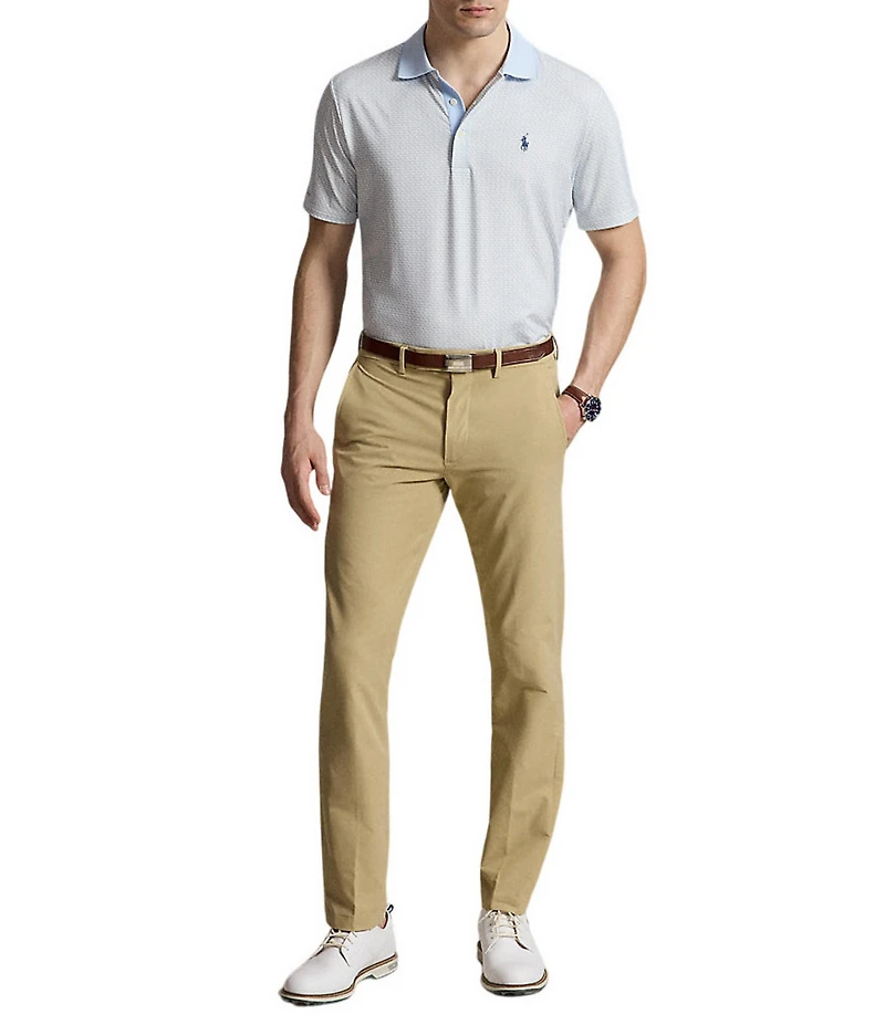 Polo Ralph Lauren RLX Golf Classic Fit Mini Print Short Sleeve Polo Shirt