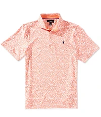 Polo Ralph Lauren RLX Golf Classic Fit Performance Hibiscus Print Short Sleeve Polo Shirt