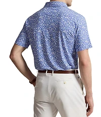 Polo Ralph Lauren RLX Golf Classic Fit Performance Hibiscus Print Short Sleeve Polo Shirt