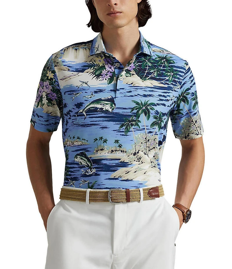 Polo Ralph Lauren RLX Golf Classic Fit Performance Stretch Short Sleeve Polo Shirt