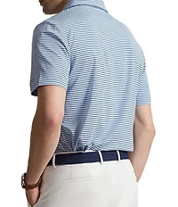 Polo Ralph Lauren RLX Golf Classic Fit Performance Thin Stripe Short Sleeve Polo Shirt
