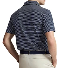 Polo Ralph Lauren RLX Golf Classic Fit Performance Thin Stripe Short Sleeve Polo Shirt