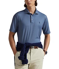 Polo Ralph Lauren RLX Golf Classic Fit Petal Boxes Print Performance Short Sleeve Polo Shirt