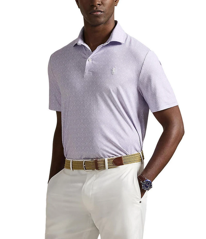 Polo Ralph Lauren RLX Golf Classic Fit Printed Performance Short Sleeve Polo Shirt